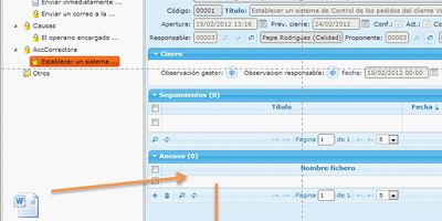 Illustrative image of task management and the possibility of attaching documents within a task in the eGAM BPM platform.