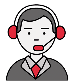 Icon representing the after-sales management function