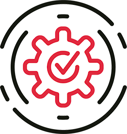 Representative icon for the process execution functionalities offered by the eGAM BPM platform.